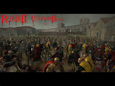 Total War Rome Ii Custom Battle Very Hard Rome Vs Arverni O