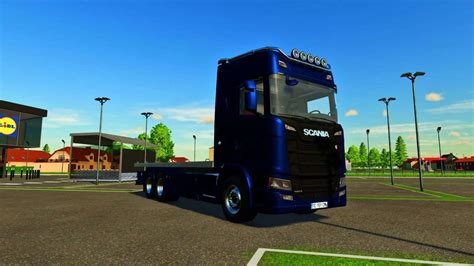 Scania S Flatbed Trailer V10 Fs22 Mod Farming Simulator 22 Mod