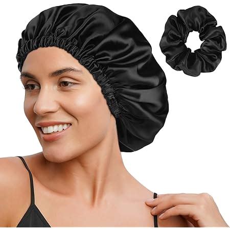 Amazon YANIBEST Satin Bonnet Silk Bonnet Hair Bonnet For Sleeping