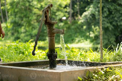 Old Hand Water Pump In Village 9508563 Stock Photo At Vecteezy