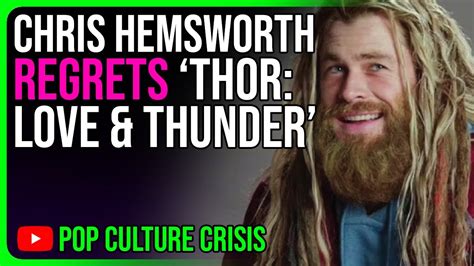 Chris Hemsworth Humiliated By Thor Love And Thunder Youtube