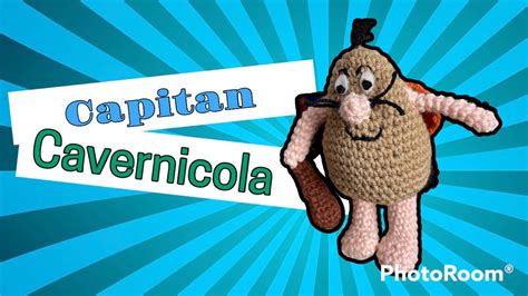 Capitán cavernícola Amigurumis Paso a paso tutorial crochet