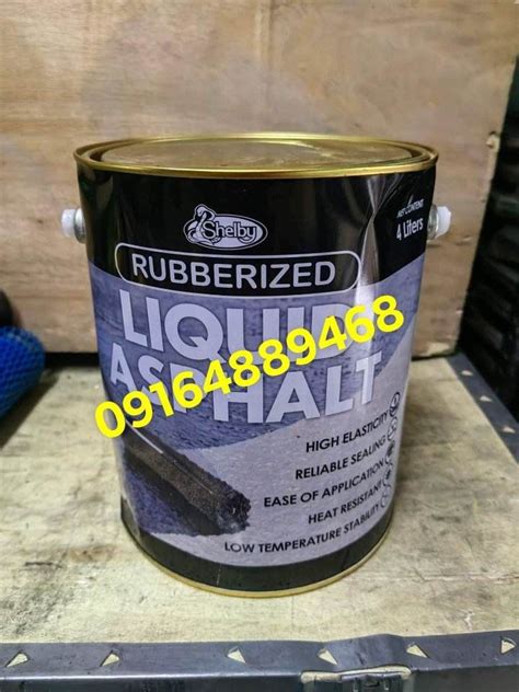 Rubberized Liquid Asphalt, Commercial & Industrial, Construction Tools & Equipment on Carousell