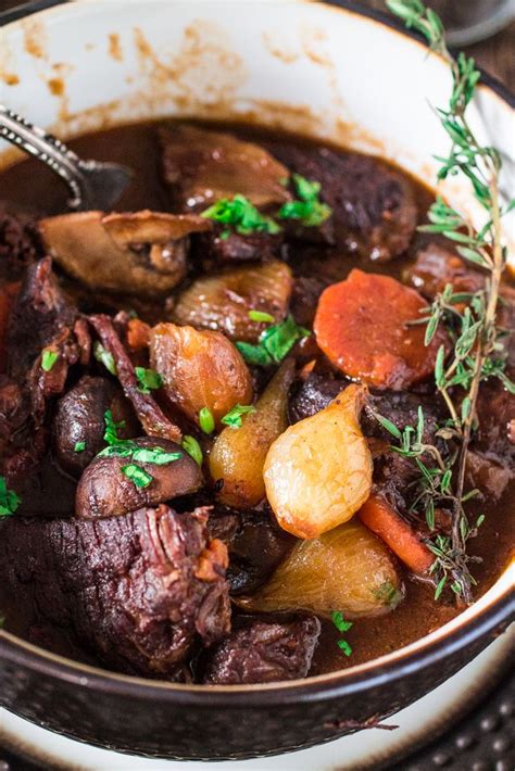 Boeuf Bourguignon Olivias Cuisine French Beef Stew Beef