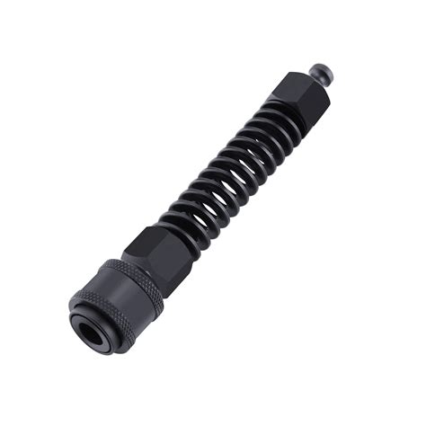 Flexible Spring Adapter Black Ezfunlok Hismith