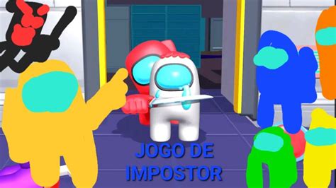 TESTEI UM JOGO DO IMPOSTOR DO AMONG US SEMPRE SOU IMPOSTOR NAS FASES