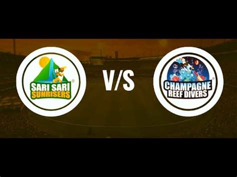 Nature Isle T Sari Sari Sunrisers Vs Champagne Reef Divers Sar Vs Crd