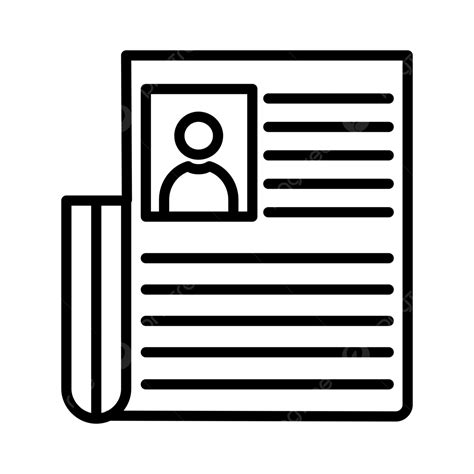 Icono De L Nea De Peri Dico Vector Png Informaci N Noticias