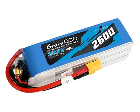 Gens Ace S C Lipo Battery Pack V Mah Gea S X