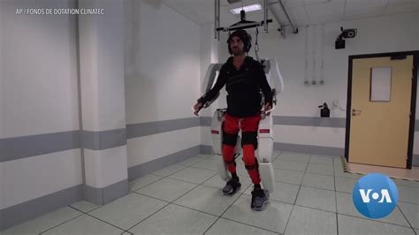 Robotic Skeleton Links With Brain Of Paralyzed Man Lets Him Walk