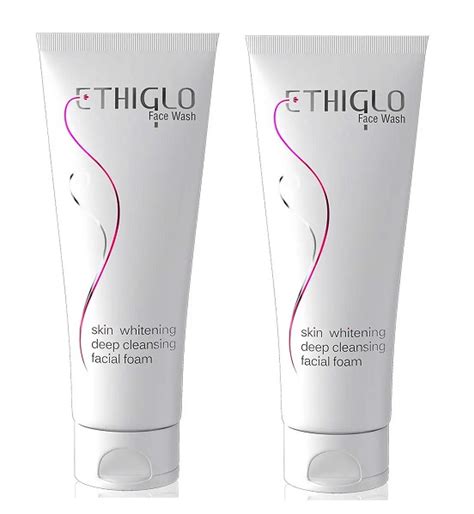 Buy Ethiglo Skin Whitening Face Wash 70g Pack Of 2 Online Healthurwealth