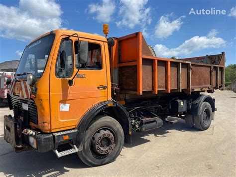 Mercedes Benz 1617 BELGIAN TRUCK FULL STEEL SUSPENSION Abrollkipper