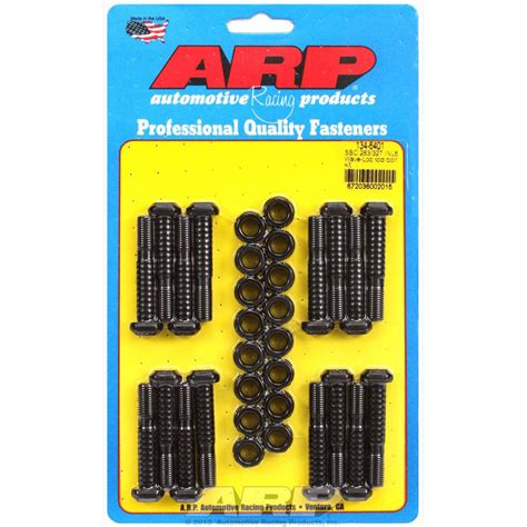 Arp Rod Bolt Set 134 6401 Wave Loc Black Chromoly For 265 327 Sbc Sm Journal Ebay