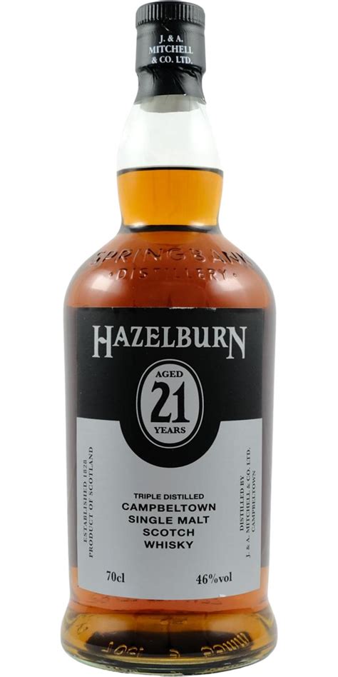 Hazelburn 21 Year Old Whiskybase Ratings And Reviews For Whisky