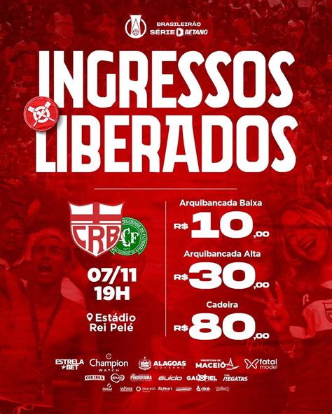 Crb X Chapecoense Veja Pre O Dos Ingressos E Arbitragem Crb Ge