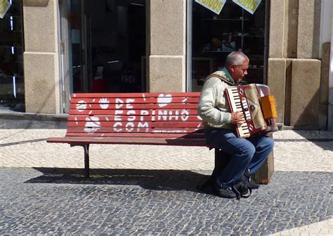 Viajar E Descobrir Norte Espinho M Sico De Rua Acordeonista