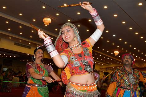 Indians Celebrate Navaratri With Captivating Traditional Dances