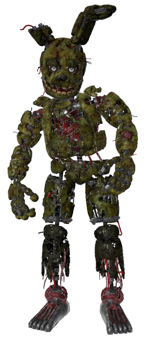 FNAF AR Springtrap (workshop pose) by AgentPrime on DeviantArt