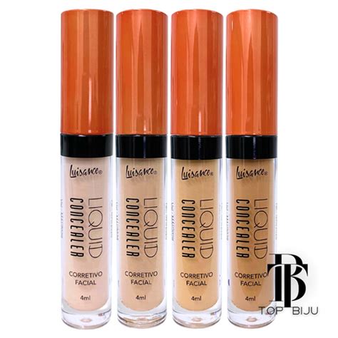 Corretivo Liquido Liquid Concealer Alta Cobertura Luisance Top Biju