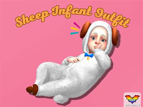 Sheep Infant Outfit - The Sims 4 Create a Sim - CurseForge