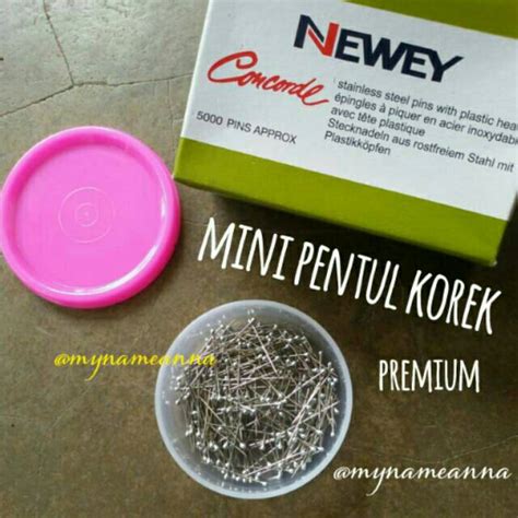 Jual Mini Jarum Pentul Premium Korek Wijen Newey Concorde Kecil