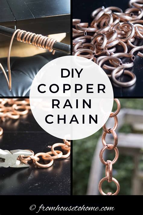 Diy Rain Chain 2 Ways To Make A Beautiful Copper Rain Chain Artofit