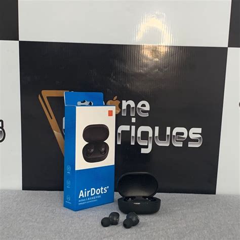 Fone Sem Fio Redmi Airdots Xiaomi Tws Bluetooth Preto Shopee Brasil