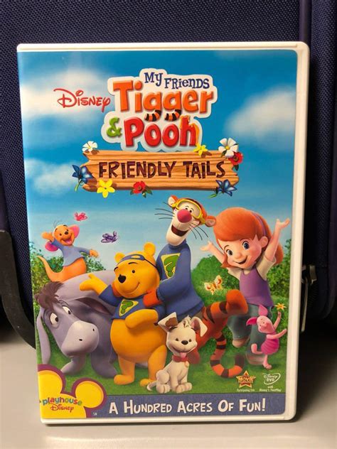 Disney My Friend Tigger And Pooh Friendly Tails Dvd Music And Media Cds