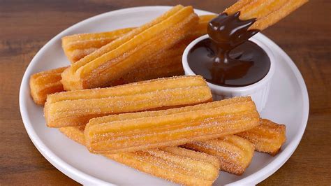 How To Make Perfect Churros With Hot Chocolate Youtube