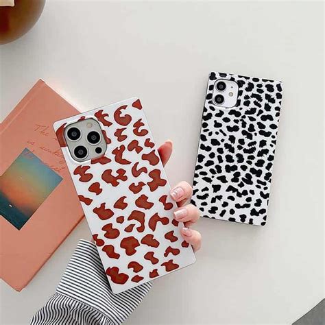 Luxury Tortoise Square Phone Case Wholesale - Qeeca Case