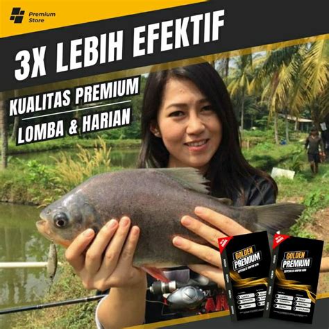 Jual Umpan Ikan Gacor Golden Premium Umpan Pelet Mancing Ikan Mas Bawal