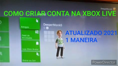 Como Criar Uma Conta Na Xbox Live No Xbox Atualizado Sem Erro