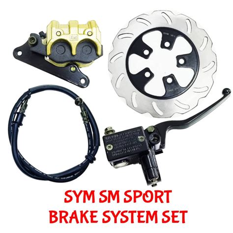 SYM SM SPORT Front Disc Brake Pump Set FULL SET WITH DISC SM SPORT Full