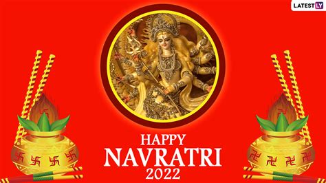 Ghatasthapana Wishes Happy Navratri Greetings Goddess Durga