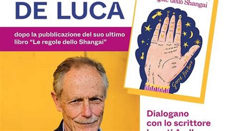 Erri De Luca A Massa Per Presentare La Sua Ultima Opera Letteraria La