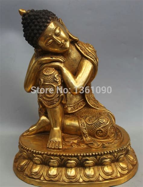 Estátua de buda shakyamuni amitabha em bronze xd 00703 11 budismo