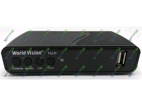 Купить World Vision T62D цифровой эфирный DVB-T2 ресивер. Цена на World ...