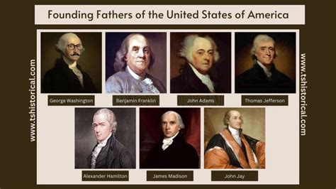 Founding Fathers Of The United States Ts Historical