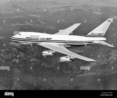 1970s BOEING 747 SP JET AIRPLANE IN FLIGHT - a8479 HAR001 HARS OLD FASHIONED Stock Photo - Alamy