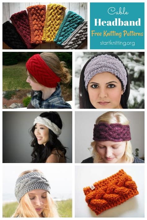 9 Free Headband Knitting Patterns — Blog Nobleknits Artofit