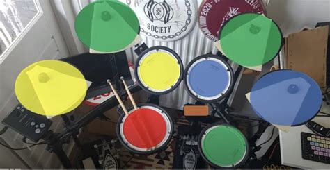 How To Set Up Your Drum Kit In Clone Hero Table E Drum And Full Drum