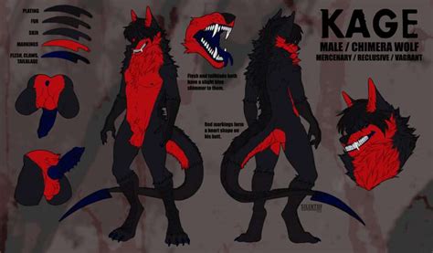 Kage Reference Sheet Nsfw By Nemesisilitart From Patreon Kemono