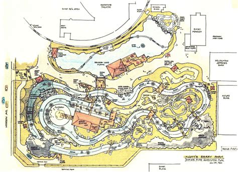 Interesting Bigfoot Rapids concept art - Theme Parks, Roller Coasters ...