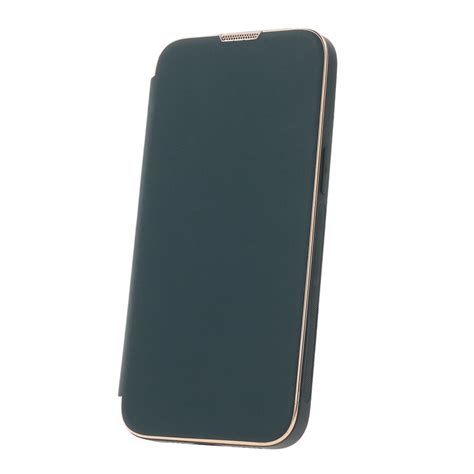 Smart Gold Frame Mag iPhone 13 Pro Max fodral Mörkgrönt Teknikdelar se