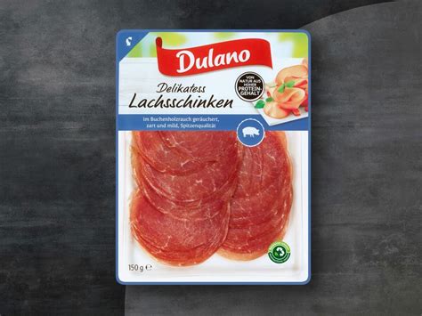 Dulano Delikatess Lachsschinken 150 G Von Lidl Ansehen