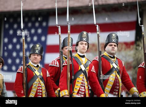 Patriots Day Parade Lexington Ma Stock Photo Alamy