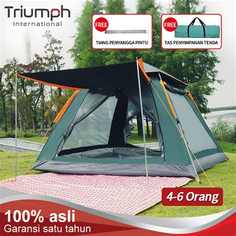 Promo Tenda Camping Orang Portable Waterproof Camping Tent Ruang