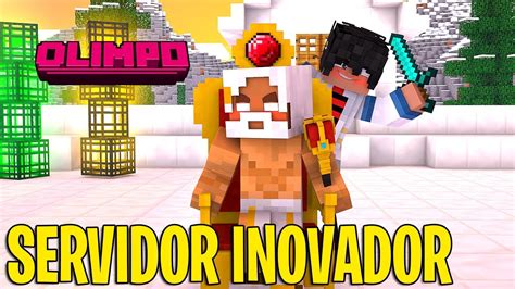 NOVO SERVIDOR DE MINECRAFT INOVADOR 1 19 Olimpo O Loop YouTube