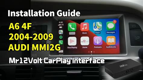 Audi A F Mmi G Carplay Android Auto Installation