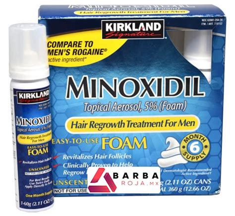 Minoxidil Kirkland Espuma 5 ¿dónde Comprar En México